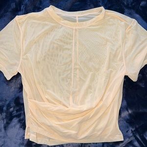 Lulu lemon mesh top